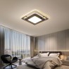 Modern Acrylic Lighting Bedroom Living Room Minimalist Square LED Flush Mount Ceiling Light Fixture