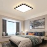 Modern Acrylic Lighting Bedroom Living Room Minimalist Square LED Flush Mount Ceiling Light Fixture