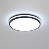 Modern Acrylic Lighting Bedroom Living Room Minimalist Circular LED Flush Mount Ceiling Light Fixture