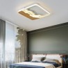 Spindrift Ceiling Fixture Bedroom Living Room Unique LED Flush Mount Ceiling Light