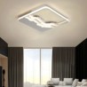 Spindrift Ceiling Fixture Bedroom Living Room Unique LED Flush Mount Ceiling Light