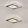 Bedroom Living Room Nordic Style LED Flush Mount Square Frame Ceiling Fixture