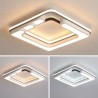 LED Flush Mount Ceiling Light Square Lighting Bedroom Living Room Modern Simple