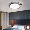 Acrylic Ceiling Light Bedroom Living Room Simple Style Round LED Flush Mount Light Fixture