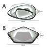 Geometric Shaped LED Flush Mount Light Fixture Bedroom Living Room LED Ceiling Light