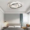 Geometric Shaped LED Flush Mount Light Fixture Bedroom Living Room LED Ceiling Light