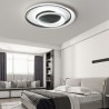 Irregular Round LED Flush Mount Ceiling Light for Living Room Bedroom