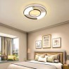 Bedroom Living Room Modern LED Acrylic Flush Mount Ceiling Light