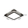 LED Flush Mount Lighting Square Ceiling Light Bedroom Living Room Modern Minimalist