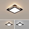 LED Flush Mount Lighting Square Ceiling Light Bedroom Living Room Modern Minimalist