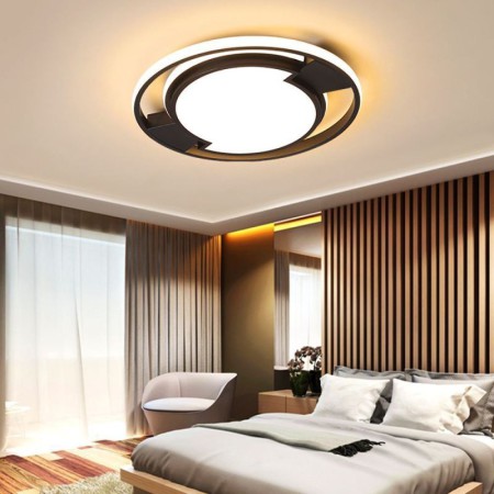 Bedroom Living Room Modern LED Acrylic Flush Mount Ceiling Light