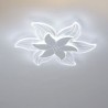 Unique Decorative Lighting Bedroom Dining Room Elegant Flower LED Flush Mount Ceiling Light