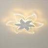 Unique Decorative Lighting Bedroom Dining Room Elegant Flower LED Flush Mount Ceiling Light