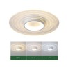 Minimalist LED Light Fixture Living Room Dining Room Modern Circular LED Flush Mount Ceiling Light