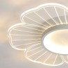 Petal LED Flush Mount Ceiling Light Creative Decoration Lighting Bedroom Dining Room Minimalist