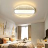 Creative Linear Light Fixture Living Room Office Modern Minimalist LED Flush Mount Ceiling Light