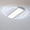 Creative Linear Light Fixture Living Room Office Modern Minimalist LED Flush Mount Ceiling Light