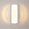 Creative Linear Light Fixture Living Room Office Modern Minimalist LED Flush Mount Ceiling Light