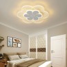 Minimalist LED Acrylic Light Bedroom Living Room Gorgeous Petal LED Flush Mount Ceiling Light