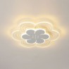 Minimalist LED Acrylic Light Bedroom Living Room Gorgeous Petal LED Flush Mount Ceiling Light