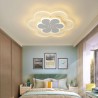 Minimalist LED Acrylic Light Bedroom Living Room Gorgeous Petal LED Flush Mount Ceiling Light