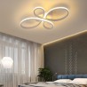 Flower Design Decorative Lighting Bedroom Living Room Modern LED Flush Mount Ceiling Light