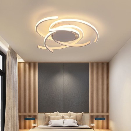 Creative Decoration Lighting Bedroom Living Room Modern Acrylic LED Flush Mount Ceiling Light