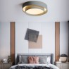 Living Room Bedroom LED Flush Mount Circular Ceiling Light