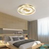 Bedroom Living Room Modern Round LED Flush Mount Ceiling Light