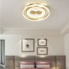 Bedroom Living Room Modern Round LED Flush Mount Ceiling Light