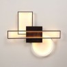 Creative Decoration Light Fixture Living Room Office Modern Rectangle LED Flush Mount Ceiling Light