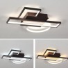 Creative Decoration Light Fixture Living Room Office Modern Rectangle LED Flush Mount Ceiling Light