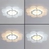 Modern Flower Shape LED Flush Mount Dining Room Bedroom Lighting