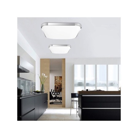 Energy Saving Cool White LED Flush Mount Aluminum Acrylic Electroplating Modern (Sunshine In My Sky)