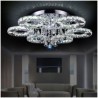 Energy Saving Crystal LED Flush Mount Modern Contemporary Metal