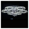 Energy Saving Crystal LED Flush Mount Modern Contemporary Metal