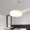 Nordic LED Pendant Lamp Creativity Pumpkin Shape Hanging Light For Living Room Bedroom