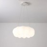 Nordic LED Pendant Lamp Creativity Pumpkin Shape Hanging Light For Living Room Bedroom