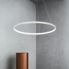 Acrylic Circle Hanging Light Led Pendant Light For Living Room