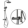 Combination Rainfall Shower Head/Handheld Shower