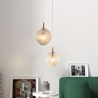 Creative Decorative Glass Globe Loft Villa LED Glass Pendant Light