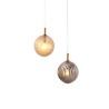 Creative Decorative Glass Globe Loft Villa LED Glass Pendant Light