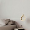 Acrylic Ring Light Fixture with LED Pendant Light