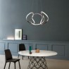 Unique Twist Light Fixture Living Room Kitchen Island Modern Minimalist LED Pendant Lamp