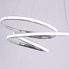 Unique Twist Light Fixture Living Room Kitchen Island Modern Minimalist LED Pendant Lamp