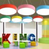 Kids Room Lighting Modern LED Pendant Light Simple Round Light Creative Unique Design Lamp