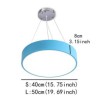 Kids Room Lighting Modern LED Pendant Light Simple Round Light Creative Unique Design Lamp