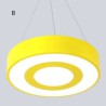 Kids Room Bedroom Light Modern Unique LED Pendant Light Round Lamp Simple Warmth Lighting