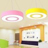 Kids Room Bedroom Light Modern Unique LED Pendant Light Round Lamp Simple Warmth Lighting