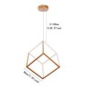 Geometric Gold Hanging Light Postmodern LED Pendant Light